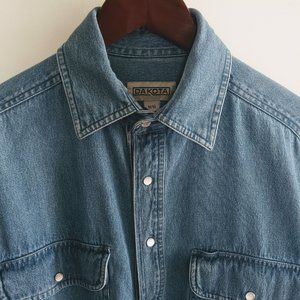 Vintage Dakota Denim Workwear Shirt
